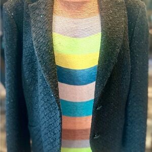 Sparkle Vintage Black Blazer